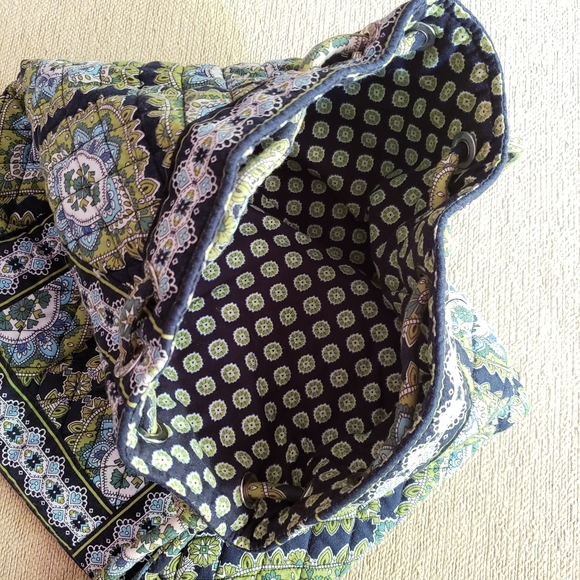 EUC Vera Bradley Cambridge Drawstring Backpack - Picture 5 of 8